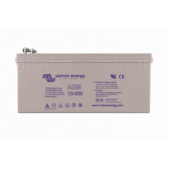 Victron 12V/220Ah AGM Deep Cycle Battery