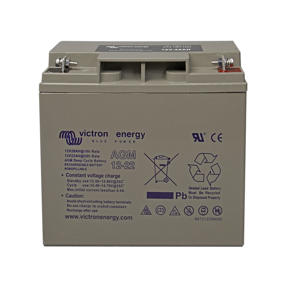Victron 12V/22Ah AGM Deep Cycle Battery