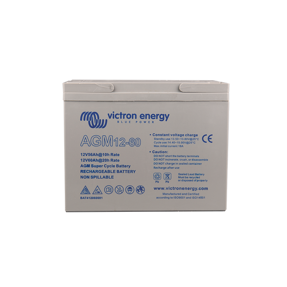 Victron 12V/60Ah AGM Super Cycle Battery (M5)