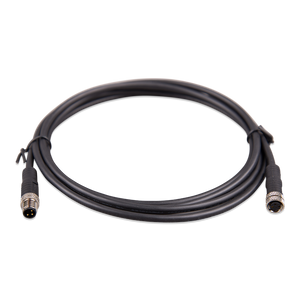 Victron M8 circular connector Male/Female 3 pole cable 1m